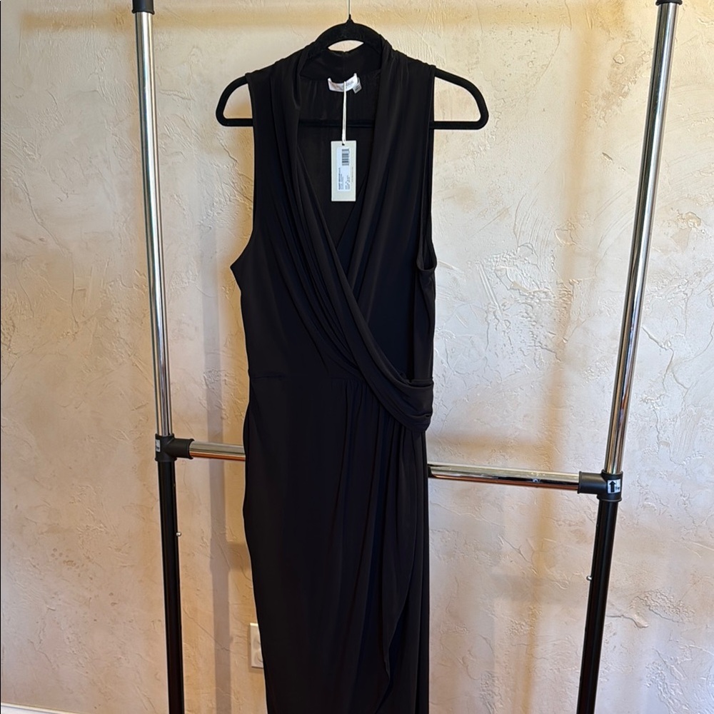RAmy Brook black Monaco dress NWT XL